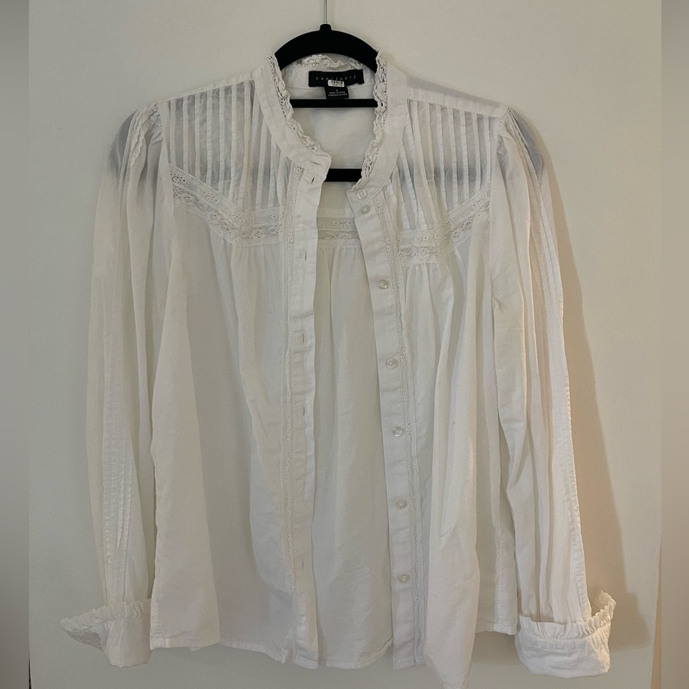 Sanctuary White Blouse
